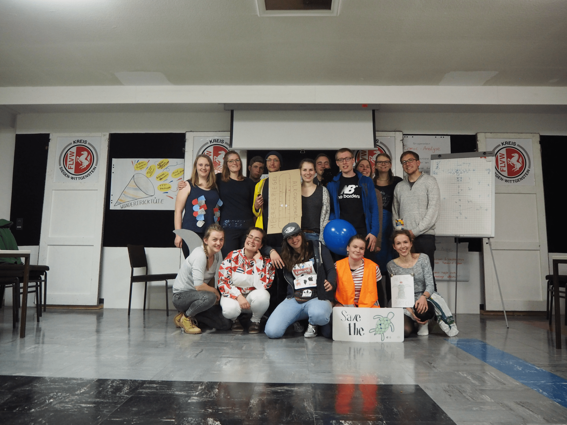 Gruppenbild vom Trainierendenwochenden