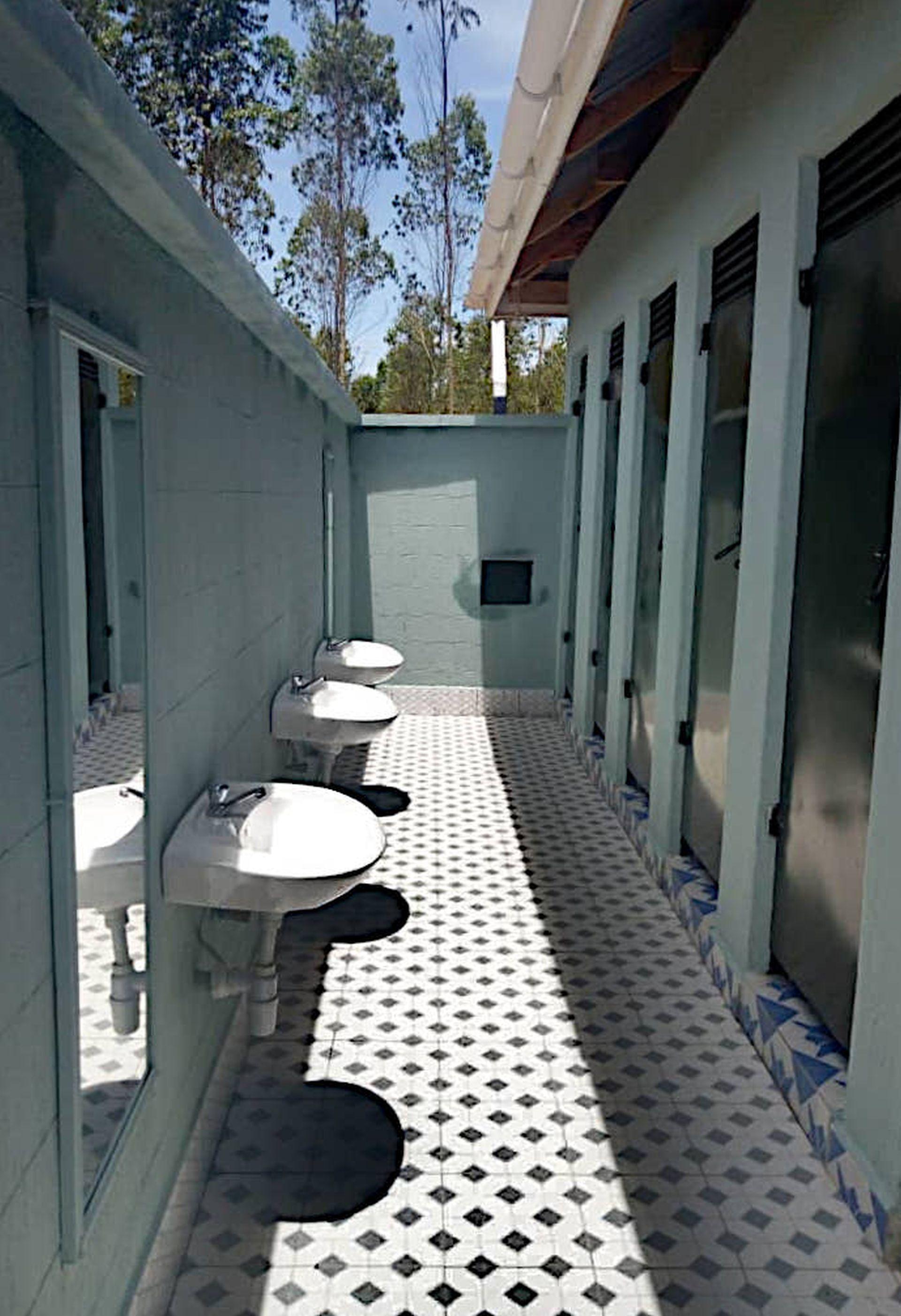 Girls Sanitation Facility at Divine Mercy High School Uganda
