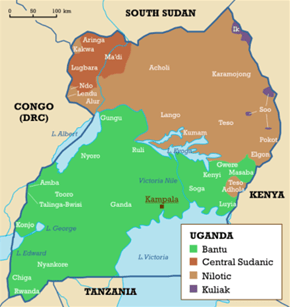 Sprachgruppen Ugandas