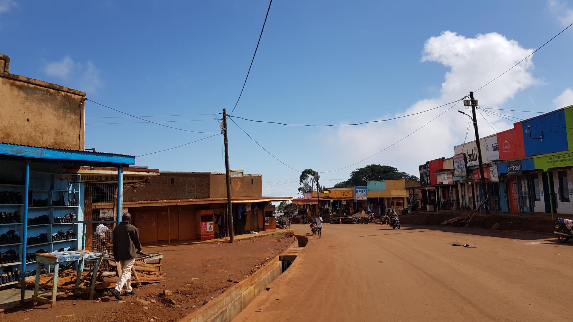 [UGA-IOG19] Stadtansicht Kapchorwa