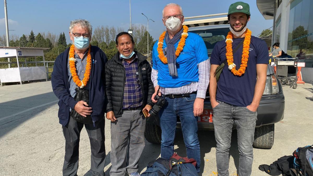 Ankunft in Kathmandu