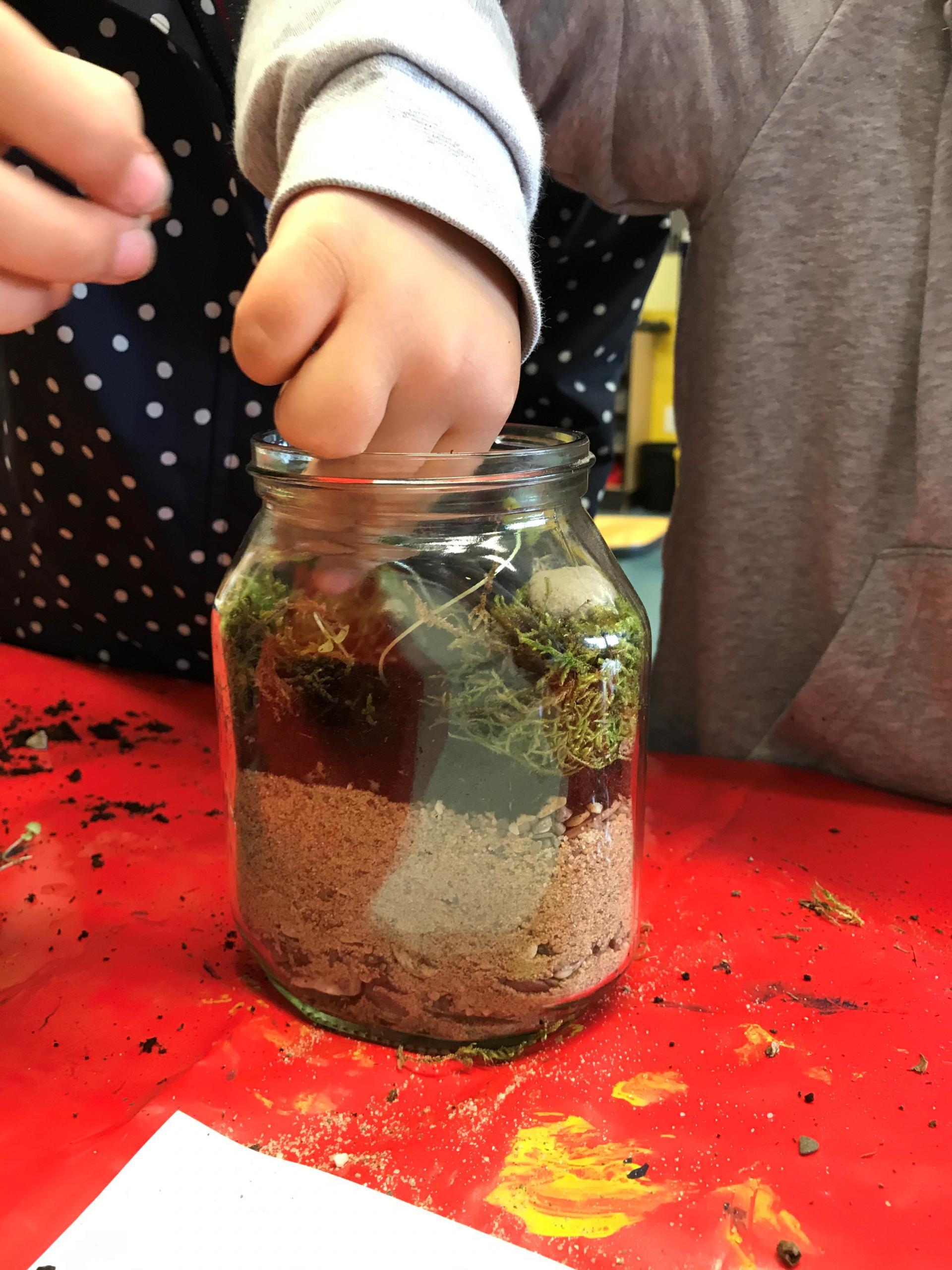 Wasserkreislauf im Glas Ferienakademie