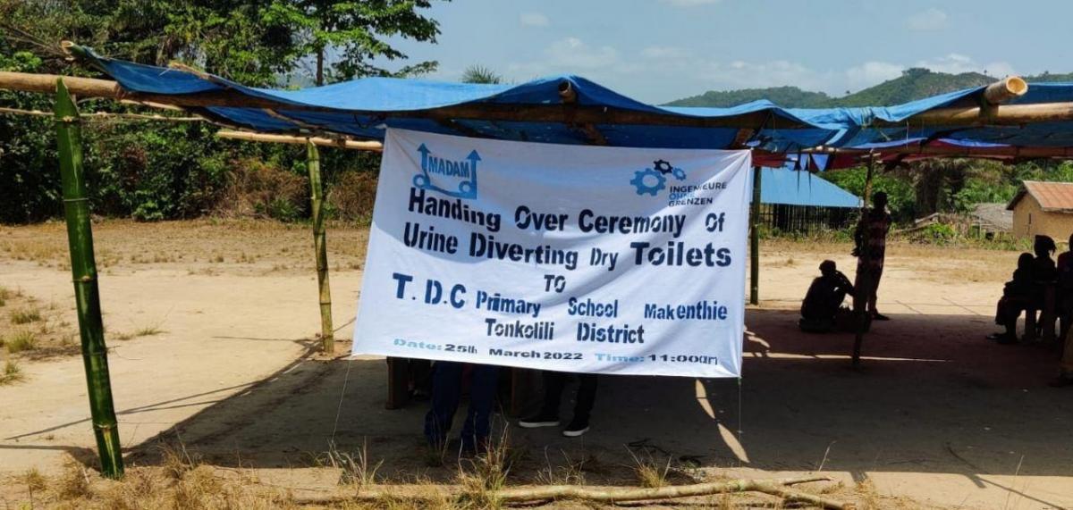 TTTs, Toilettenbau, Trockentrenntoiletten, Sierra Leone, SLE-IOG04, Ingenieure ohne Grenzen, Entwicklungshilfe