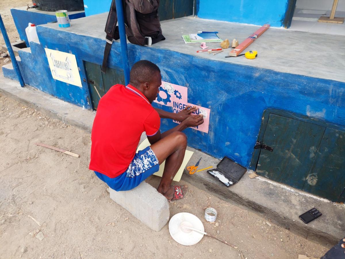 TTTs, Toilettenbau, Trockentrenntoiletten, Sierra Leone, SLE-IOG04, Ingenieure ohne Grenzen, Entwicklungshilfe