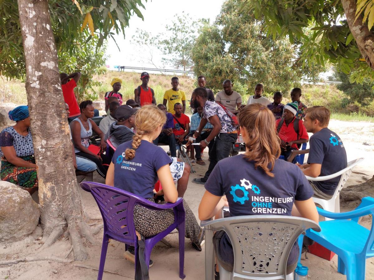 Meeting, Stakeholder, Mamuri, TTTs, Sierra Leone, Toilettenbau, Ingenieure ohne Grenzen, Entwicklungshilfe