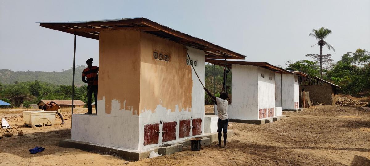 TTTs, Toilettenbau, Trockentrenntoiletten, Sierra Leone, SLE-IOG04, Ingenieure ohne Grenzen, Entwicklungshilfe