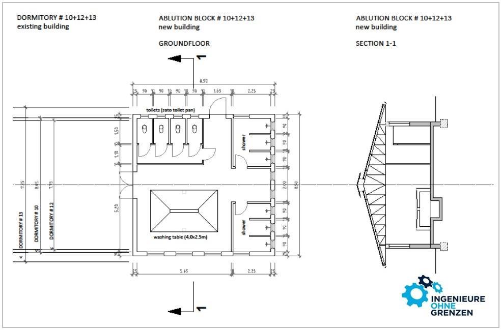 SGHS - Plan Ablution Block