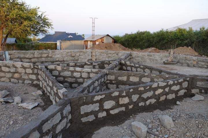 Nahansicht Fundament