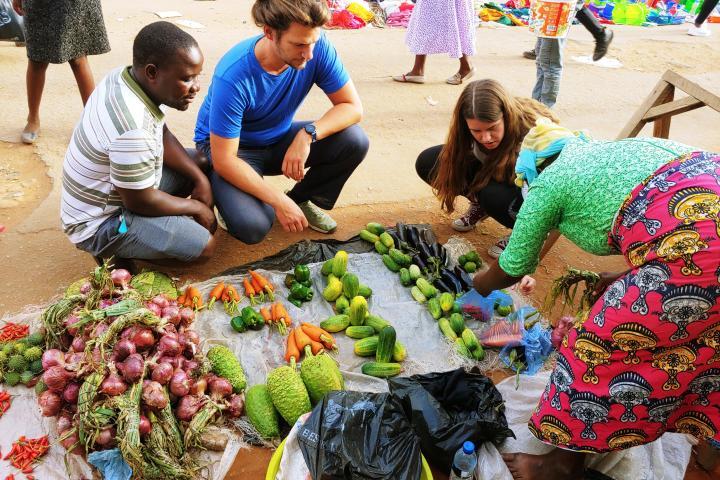 Lokaler Markt in Lilongwe