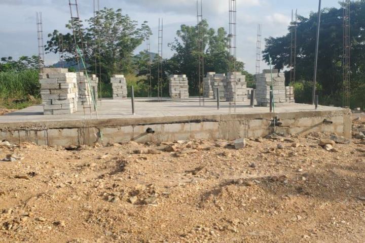 Baustelle der Kindertagesstätte der Global Mamas