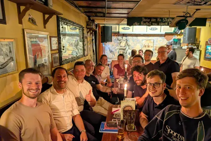 RG-Hamburg beim Pub Quiz im Old Dubliner