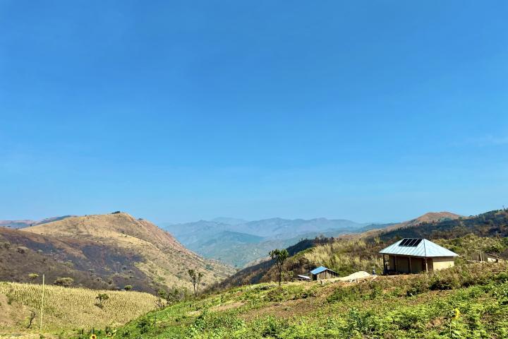 TZA_IOG31_View_over_camp_with_Dormitory_2022
