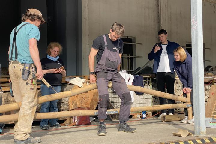 Workshop: Bauen mit Bambus