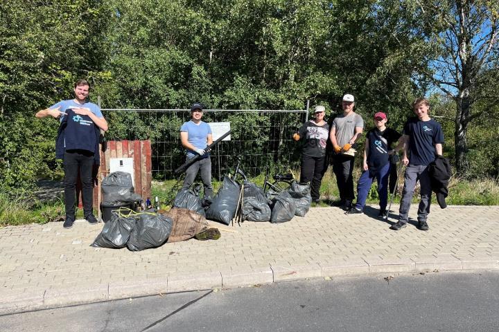 Müllsammelaktion mit der Regionalgruppe Ilmenau am 16.09.2023