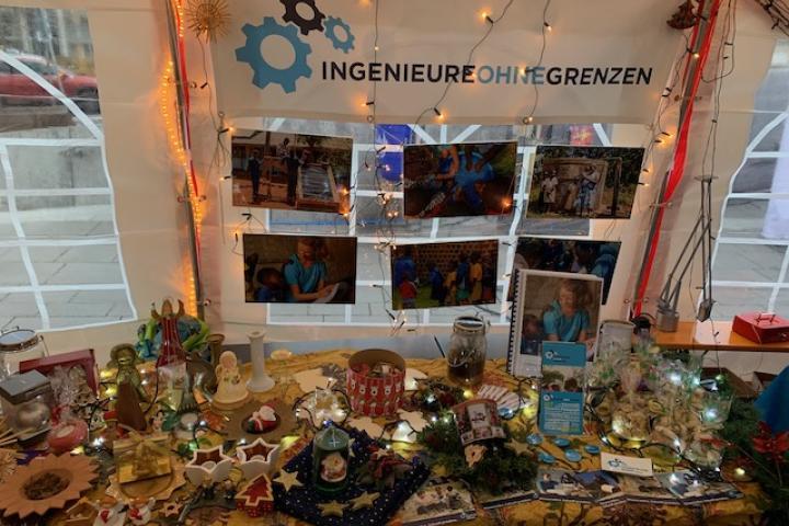 Weihnachtsstand der RG Frankfurt