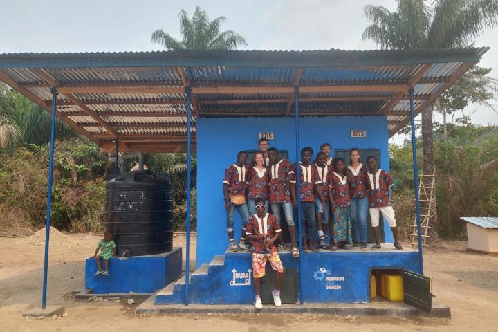 TTTs, Toilettenbau, Trockentrenntoiletten, Sierra Leone, SLE-IOG04, Ingenieure ohne Grenzen, Entwicklungshilfe