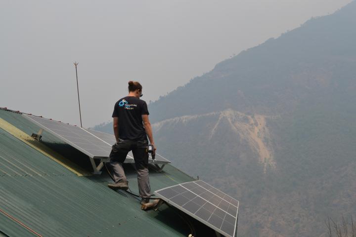 Photovoltaikanlage Nepal 2024
