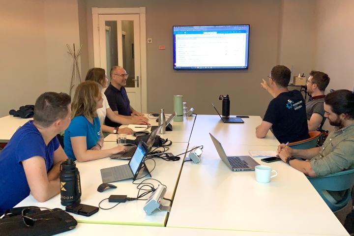 Projekttreffen bei Beehive