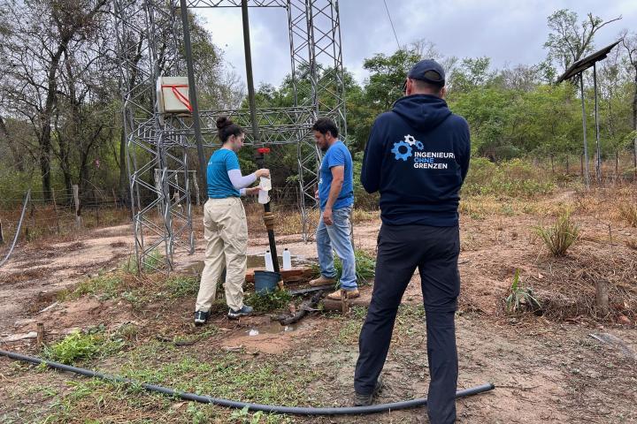 Wasserqualitätsprüfung Paraguay
