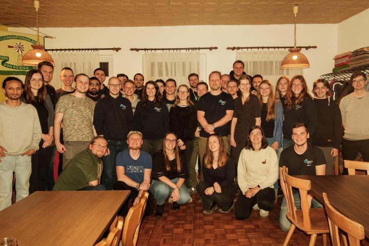 Teamwochenende anlässlich des zehnjährigen Jubiläums der Regionalgruppe Ilmenau