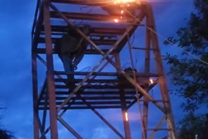 SGHS Wasserturm für die temporäre Versorgung