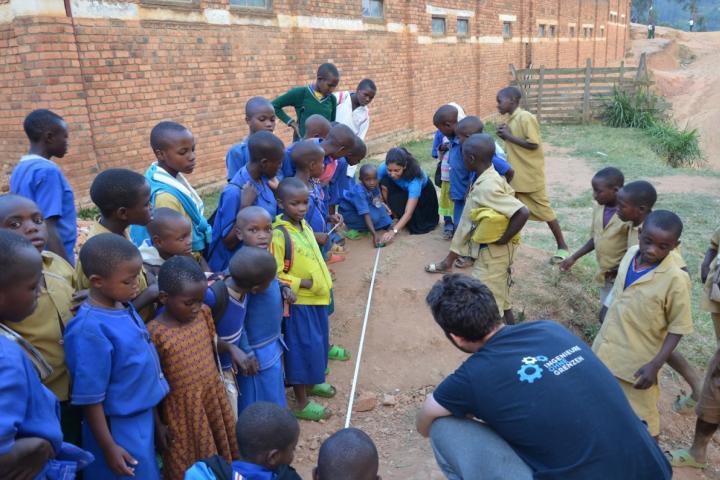 WASSERVERSORGUNG FÜR EINE SCHULE IN RUANDA