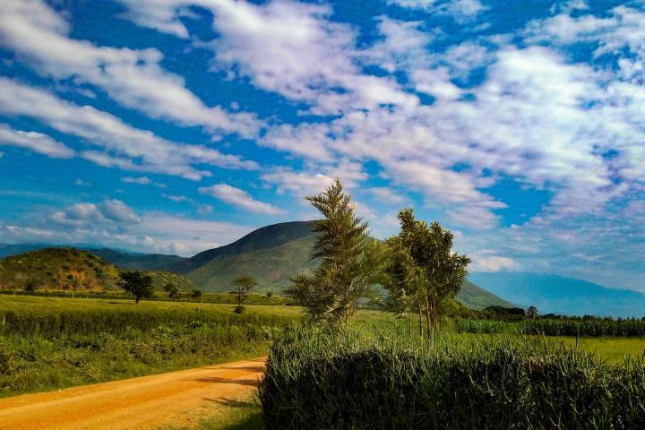 Landschaft Ugandas