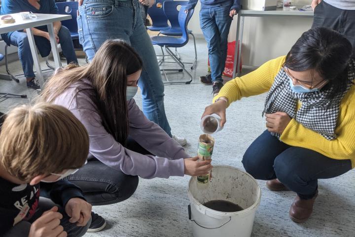 Wasserfilter Workshop Hauptschule Erkelenz
