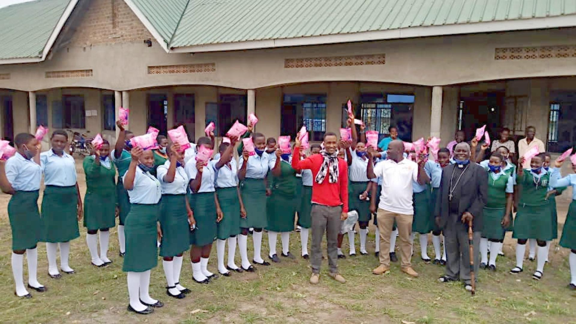 Girls students receive recognition for training on Rotary Project Rules