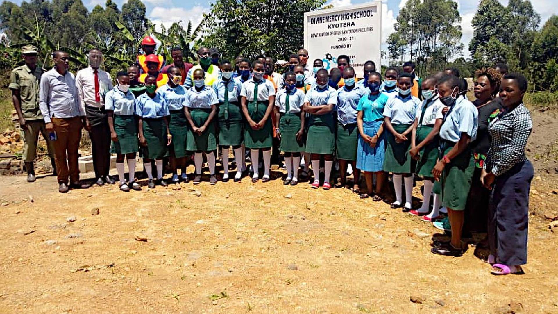 Handover Ceremony at Divine Mercy High School