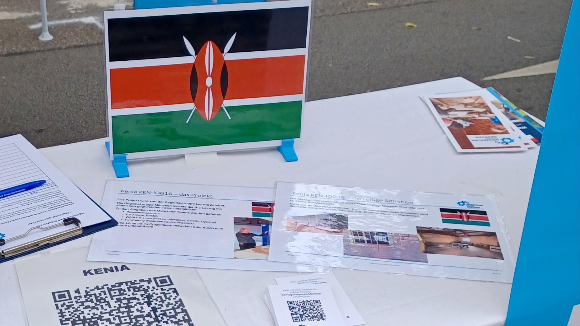 IOG Stand Leopold Corso Kenia Projekt