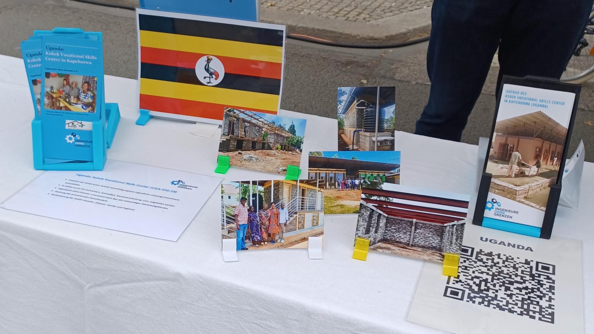 IOG Stand Leopold Corso Uganda Projekt