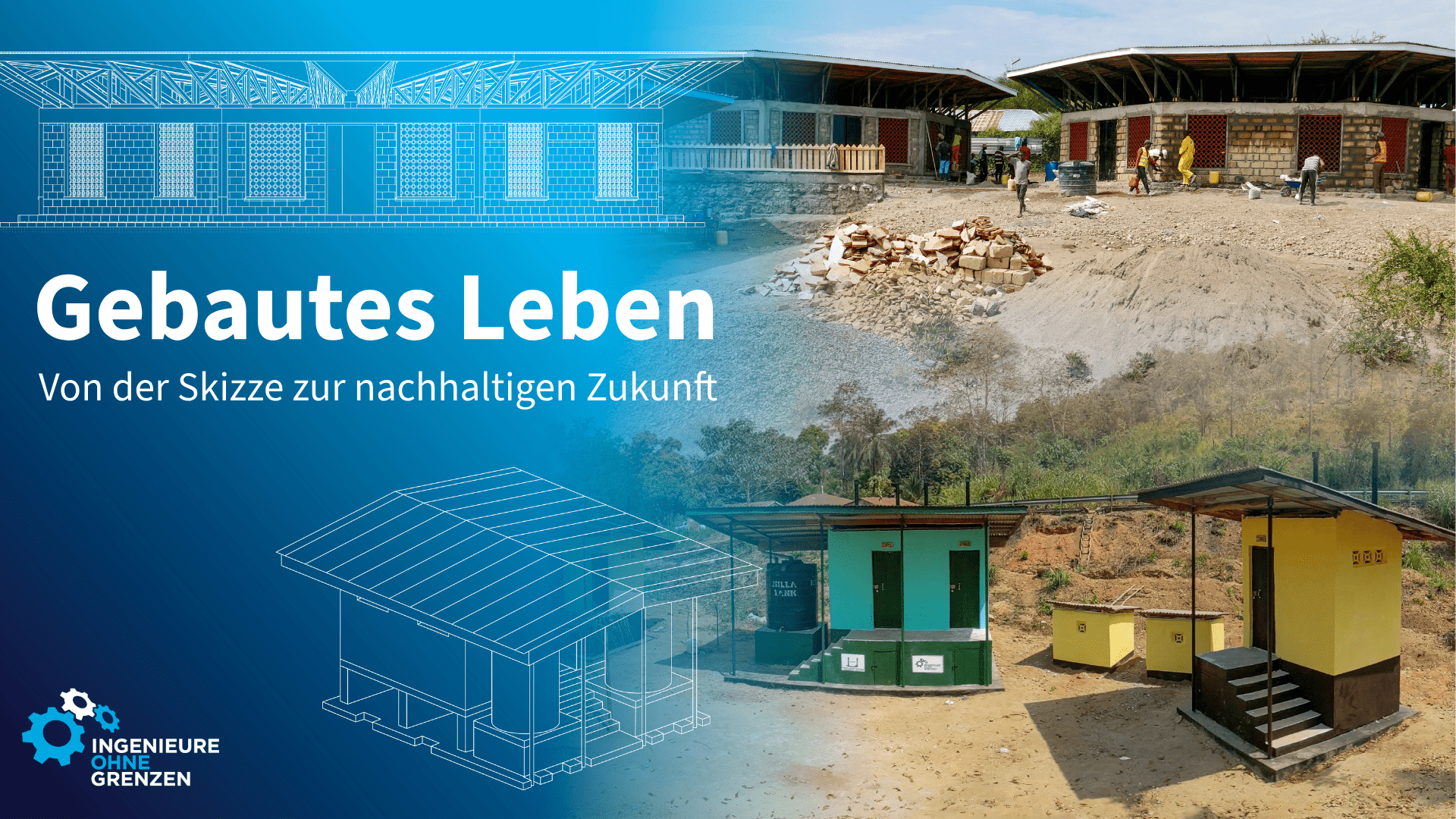 Grafik zu der Kampagne "Gebautes Leben"