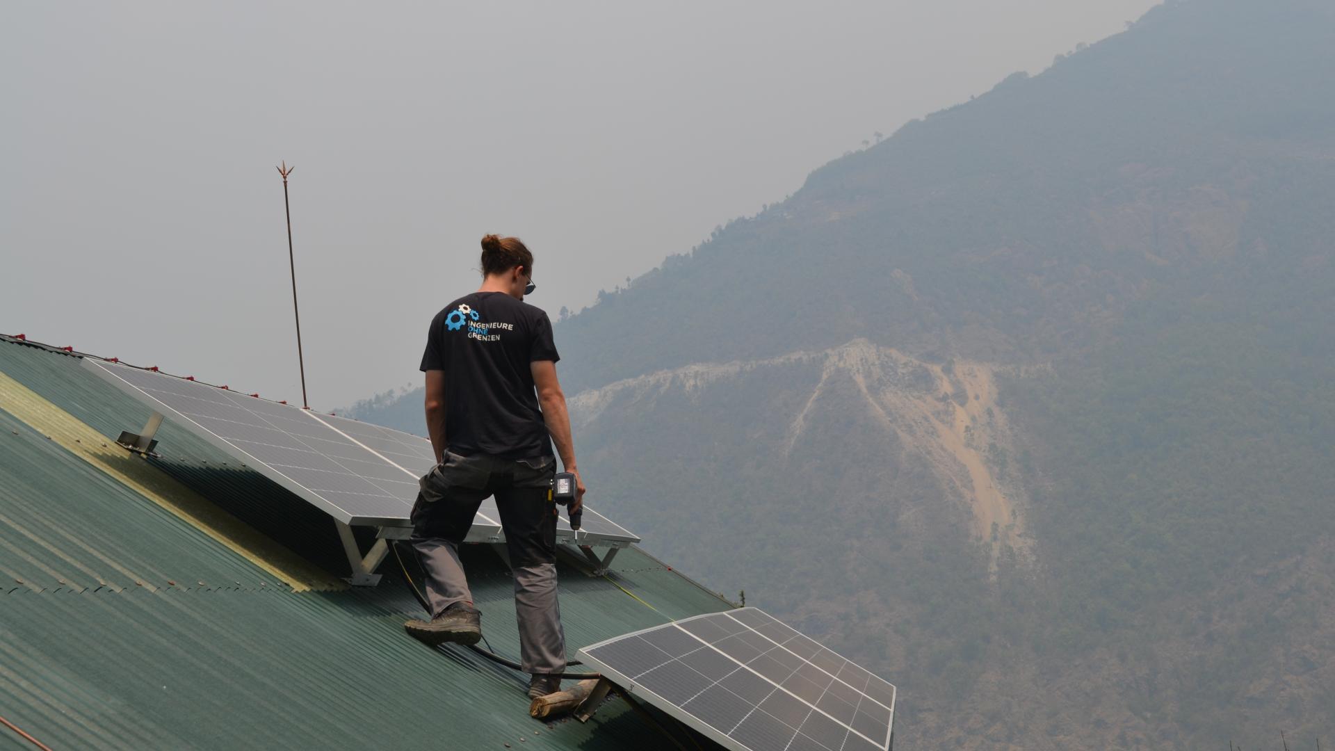 Photovoltaikanlage Nepal 2024